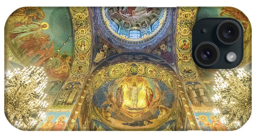 Europe iPhone Case featuring the photograph Mosaic marvel -St.Petersburg. by Usha Peddamatham