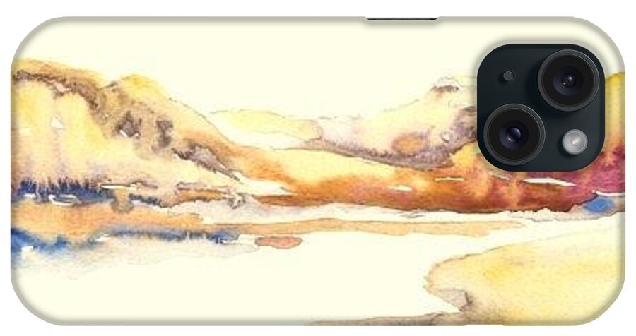 Mother Earth iPhone Case featuring the painting Mother Earth by Caroline Patrick