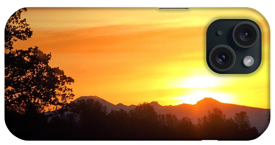 Sunrise iPhone Case featuring the photograph Mount Lassen Sunrise 03 23 15 II by Joyce Dickens
