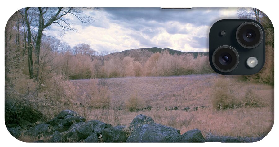 Dublin New Hampshire iPhone Case featuring the photograph Mount Monadnock In Infrared by Tom Singleton