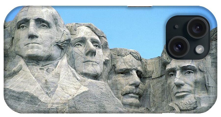 Mount Rushmore iPhone Case featuring the photograph Mount Rushmore by American School