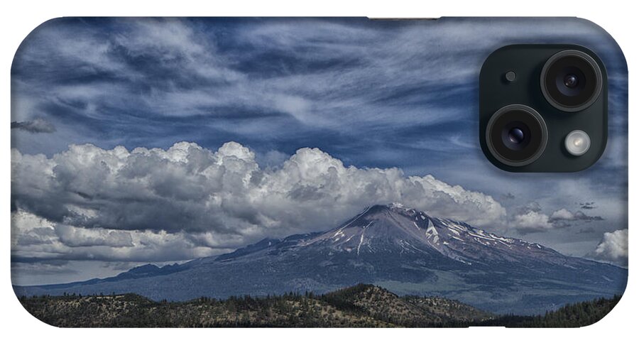 Mount Shasta iPhone Case featuring the photograph Mount Shasta 9946 by Tom Kelly