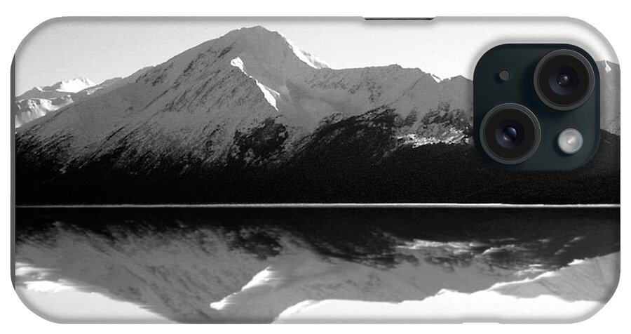 Alaska iPhone Case featuring the photograph Mountain Mirror by Kimberly Blom-Roemer