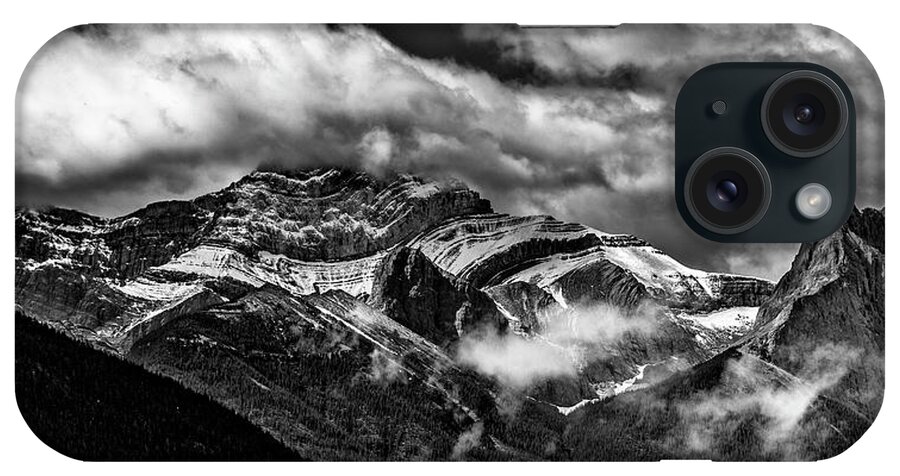 Canadian Rockies iPhone Case featuring the photograph Mountain Range Canada by Patrick Boening