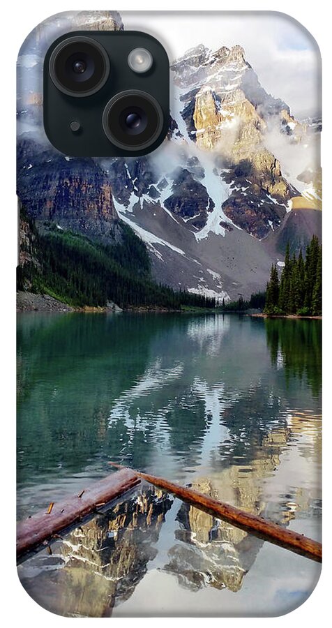 Note 4 Smart Phone Camera iPhone Case featuring the photograph Mountain Reflections by Art Cole