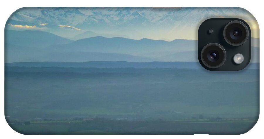 Adornment iPhone Case featuring the photograph Mountain Scenery 18 by Jean Bernard Roussilhe