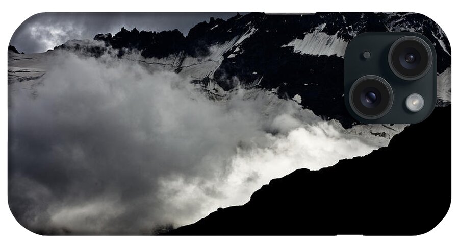 Montagna iPhone Case featuring the photograph Mountains Clouds 9950 by Marco Missiaja