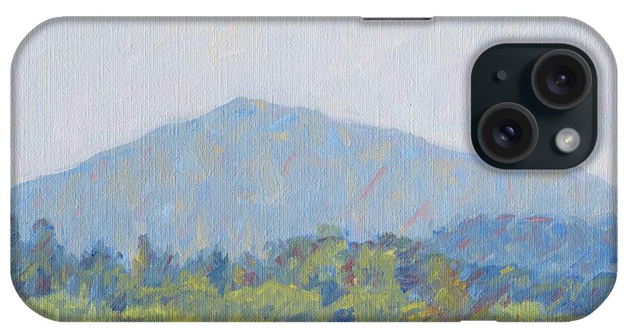 Mount Ascutney iPhone Case featuring the painting Mt. Ascutney by Candace Lovely