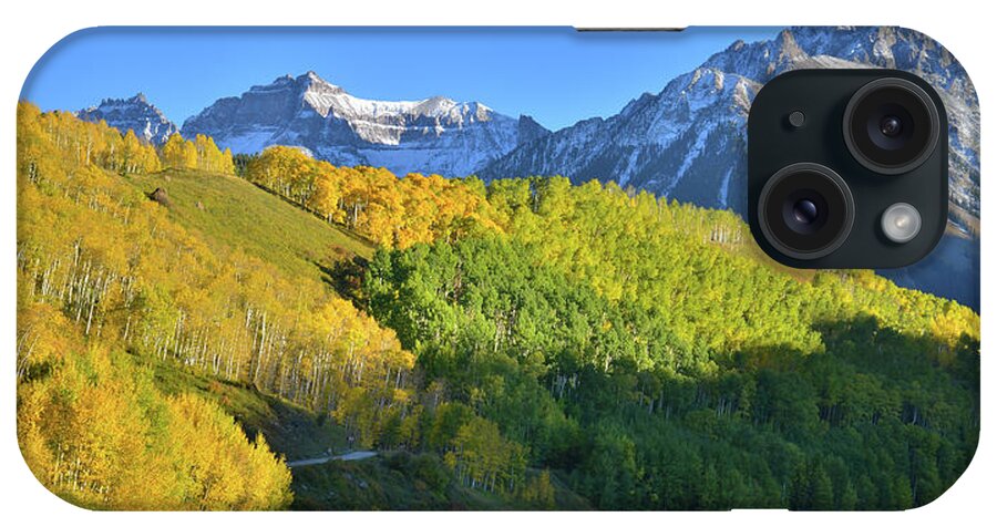 Colorado iPhone Case featuring the photograph Mt. Sneffels from County Road 7 by Ray Mathis