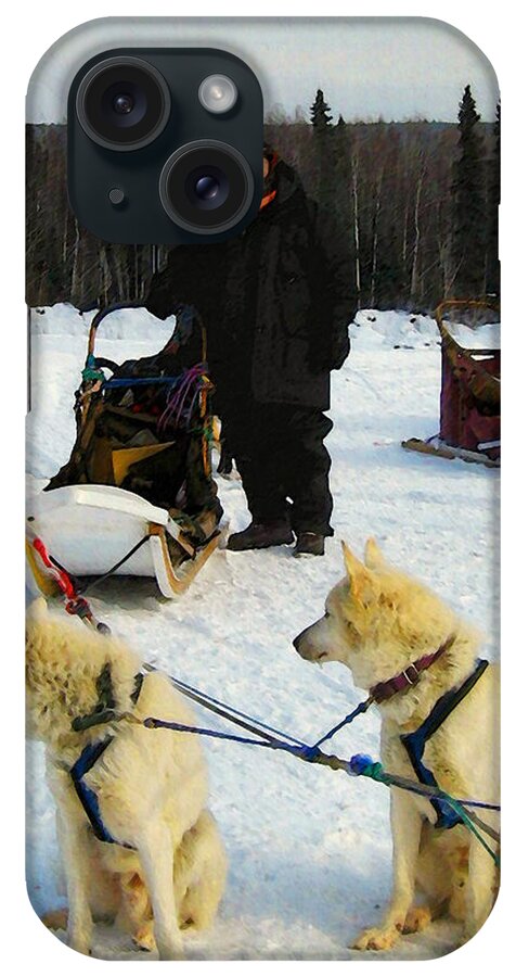 Musher iPhone Case featuring the photograph Musher by Timothy Bulone