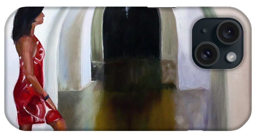 Theartistjosef iPhone Case featuring the painting Musing Puerto Rico by Josef Kelly