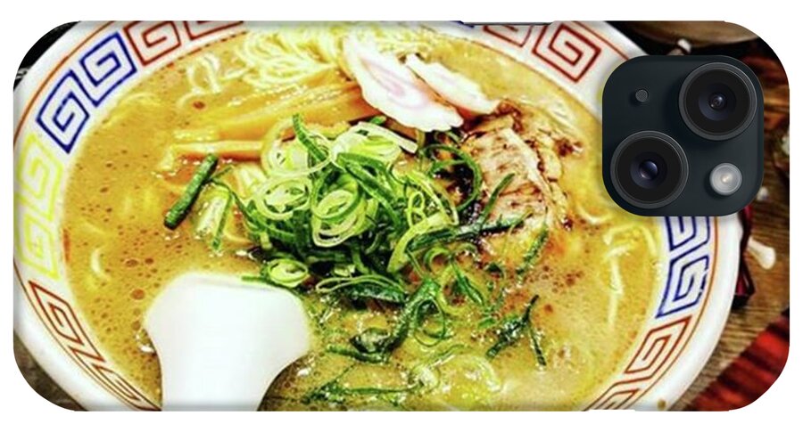 Lonelyplanet iPhone Case featuring the photograph My Absolute Fave Dish!! Ramen!! by Cheryl Elizabeth Taylor