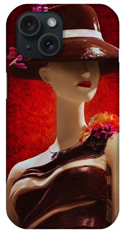 Jean-phillipe Maury iPhone Case featuring the photograph My Chocolate Lady by Iryna Goodall
