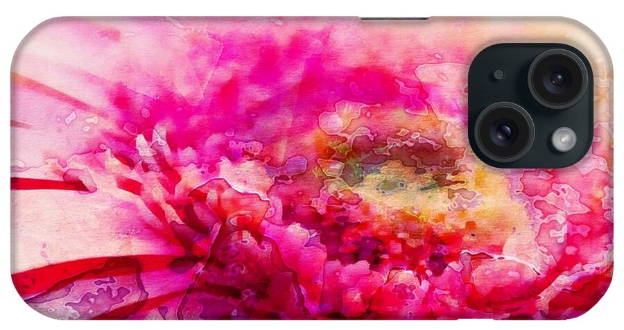 Gerbera iPhone Case featuring the photograph My Favourite Abstract by Clare Bevan