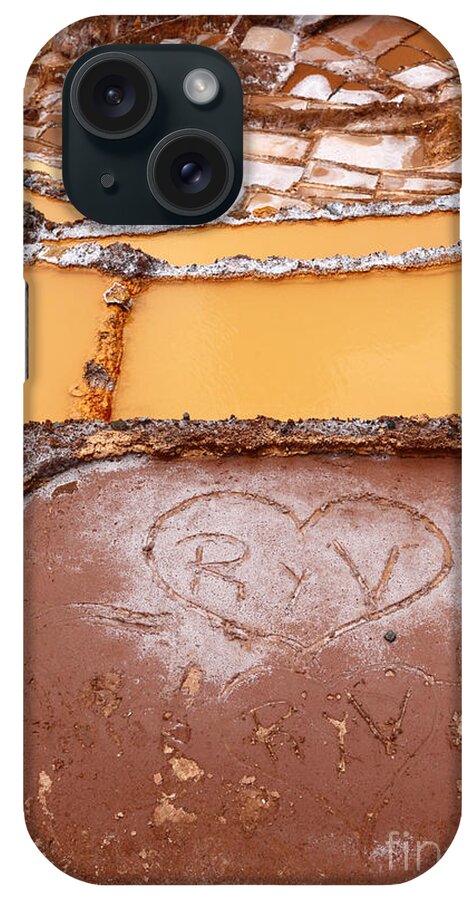 Valentine iPhone Case featuring the photograph My Muddy Valentine 1 by James Brunker