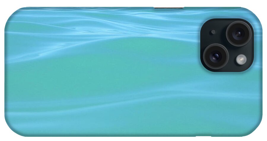 Blue iPhone Case featuring the photograph My Own Blue Heaven by Ted Keller