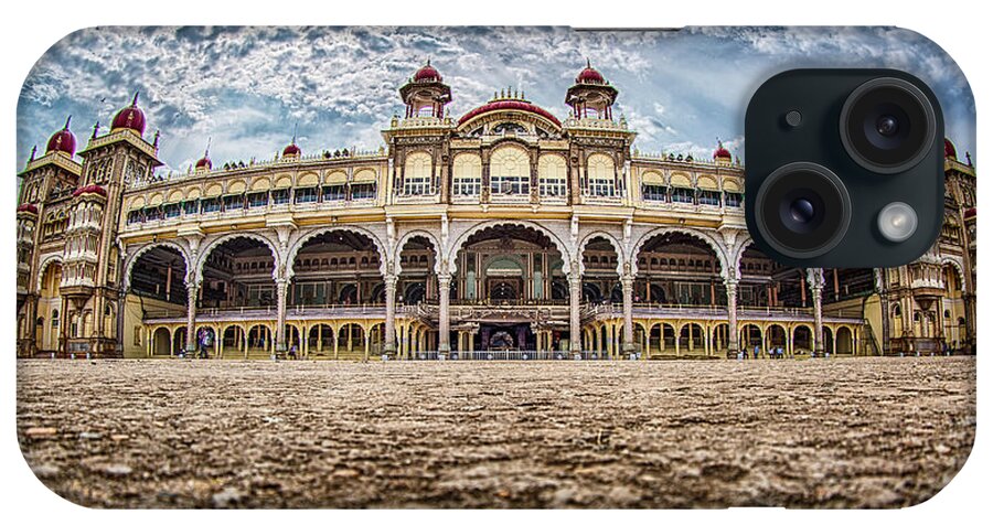 Mysore iPhone Case featuring the photograph Mysore Palace by Chris Cousins