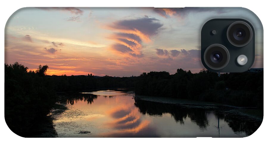 Sunset iPhone Case featuring the photograph Mystic Clouds by Ellen Koplow