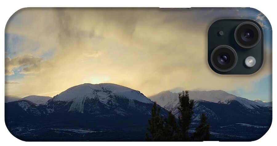 Sunset iPhone Case featuring the photograph Mystic Sunset by Ivan Franklin
