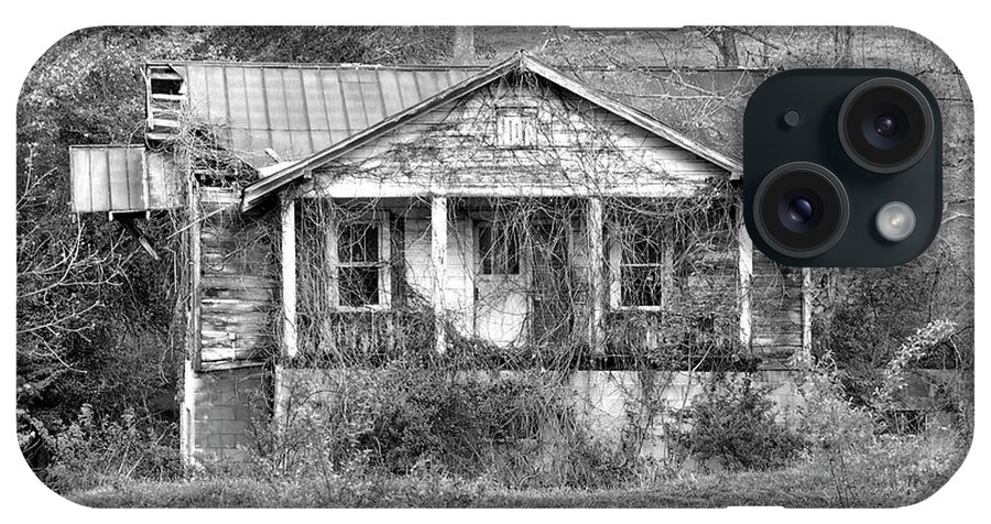 Old House iPhone Case featuring the photograph N C Ruins 1 by Mike McGlothlen