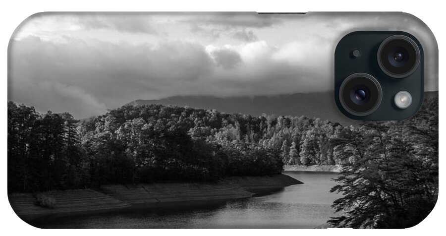 Kelly Hazel iPhone Case featuring the photograph Nantahala River Blue Ridge Mountains by Kelly Hazel