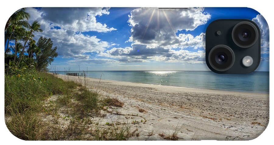 Naples iPhone Case featuring the photograph Naples, Florida Beach by Hans- Juergen Leschmann