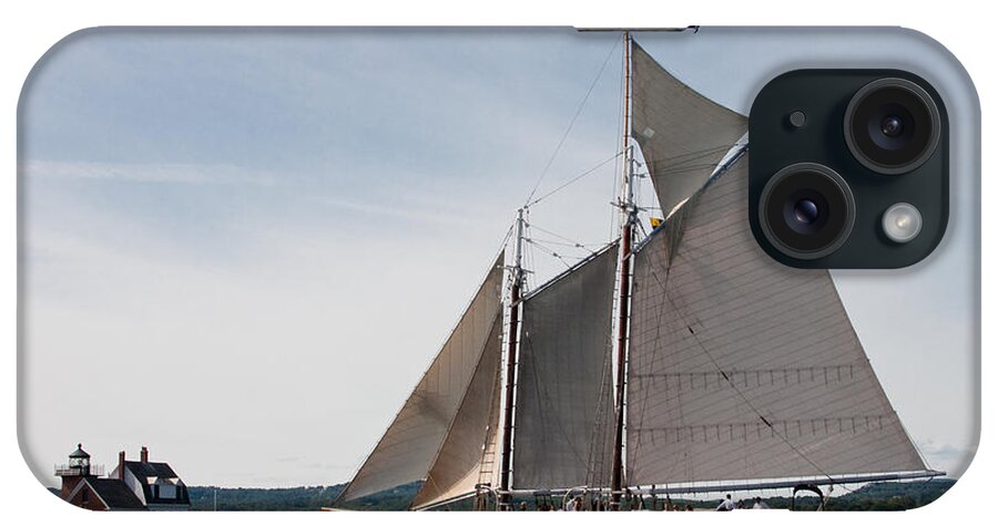 Sailboat iPhone Case featuring the photograph Nathaniel Bowditch 4 by Brent L Ander
