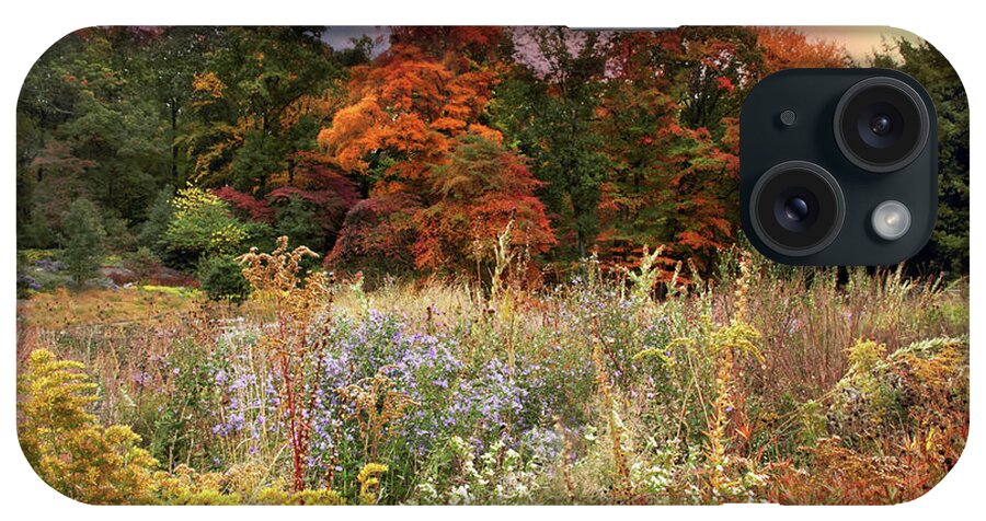 October iPhone Case featuring the photograph Native Garden Sunset by Jessica Jenney