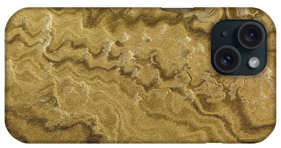 Beach iPhone Case featuring the photograph Natural Sandpainting by Roger Monahan