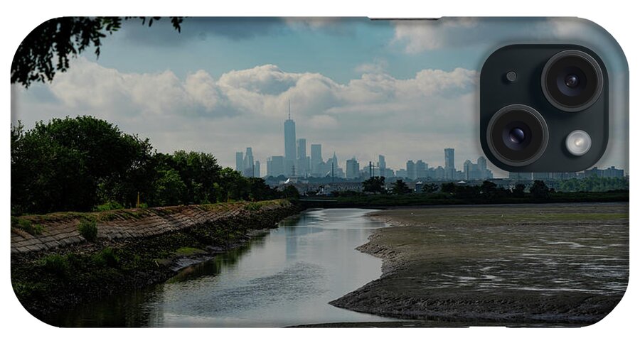 Nature Preserve iPhone Case featuring the photograph Nature preserve meets NY City by Sam Rino