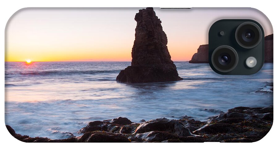 Seascape iPhone Case featuring the photograph Nature Yin Yan by Catherine Lau