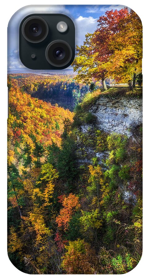 Letchworth State Park iPhone Case featuring the photograph Natures Colors by Mark Papke