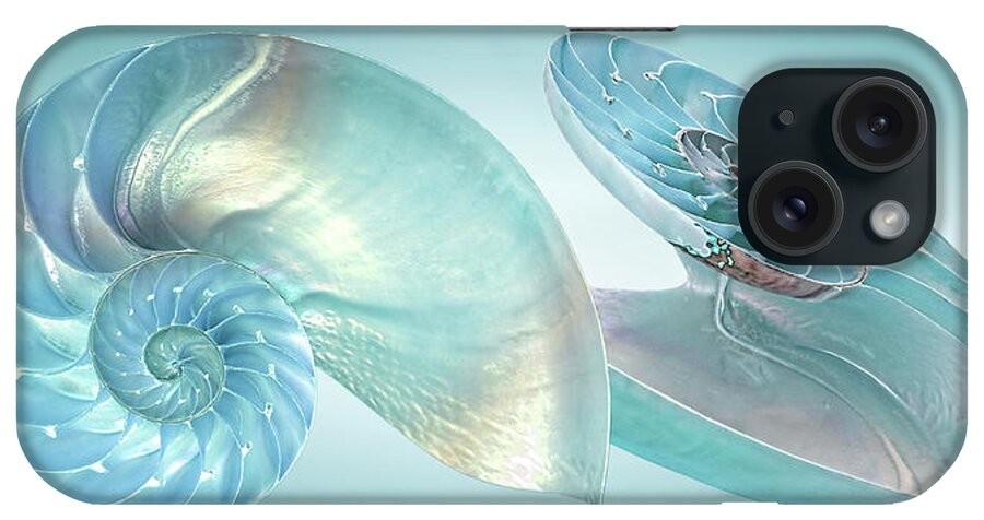 Nautilus Shell iPhone Case featuring the photograph Nautilus Jewel Of The Sea by Gill Billington