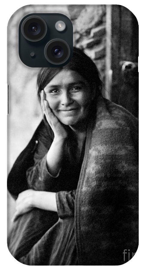 1904 iPhone Case featuring the photograph Navajo Woman, 1904 by Granger