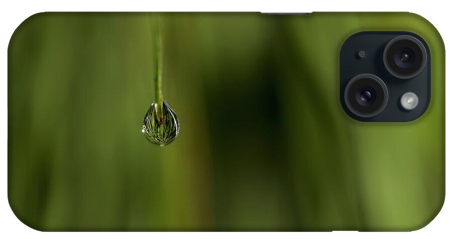 Water Drop iPhone Case featuring the photograph Never Let Go by Mike Eingle