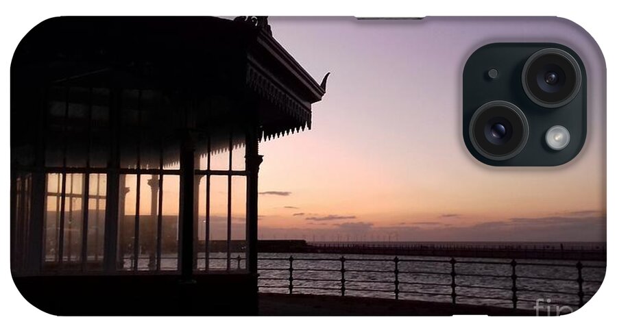 New Brighton iPhone Case featuring the photograph New Brighton Sunset by Joan-Violet Stretch