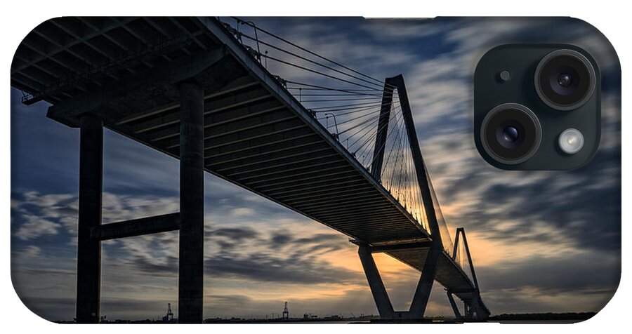 Ravenel Bridge iPhone Case featuring the photograph New Cooper River Bridge by Rick Berk