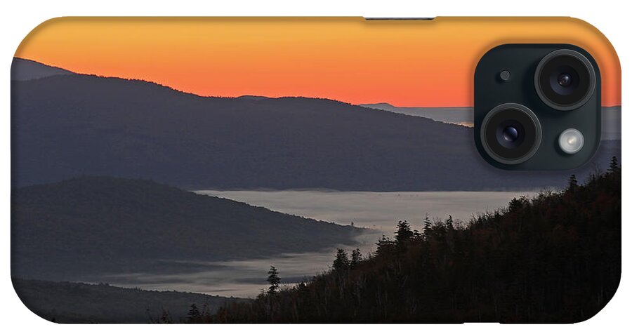 White Mountains iPhone Case featuring the photograph New Hampshire White Mountains Sunrise by Juergen Roth