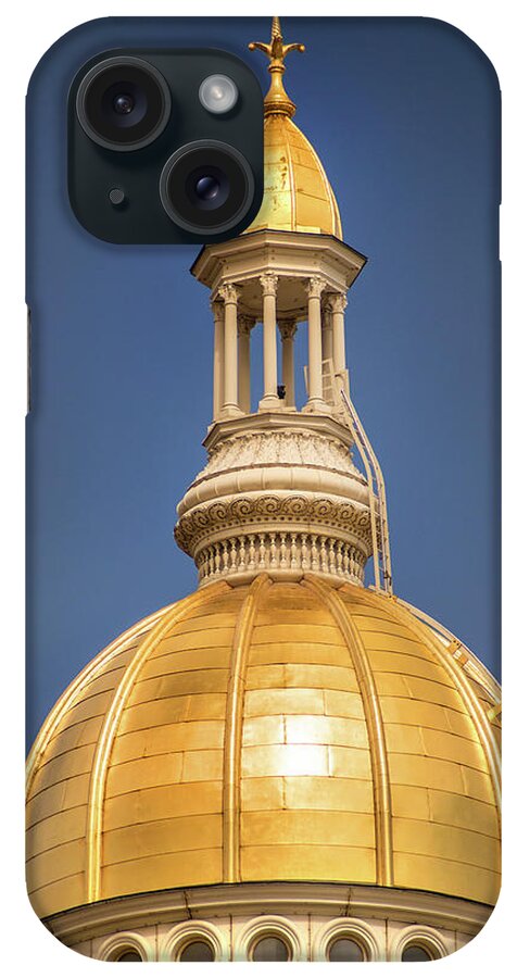 New Jersey iPhone Case featuring the photograph New Jersey Statehouse by Don Johnson