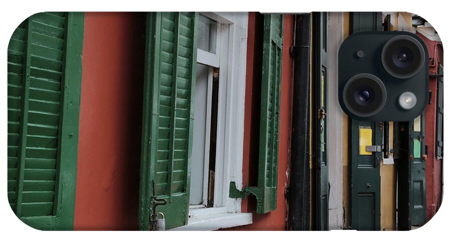 New Orleans iPhone Case featuring the photograph New Orleans Doors by Carol Groenen