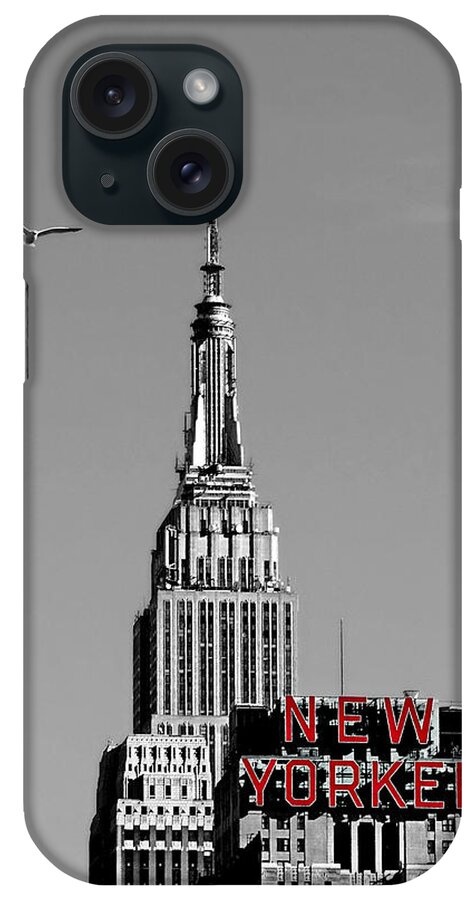 New Yorker iPhone Case featuring the photograph New Yorker by Dark Whimsy