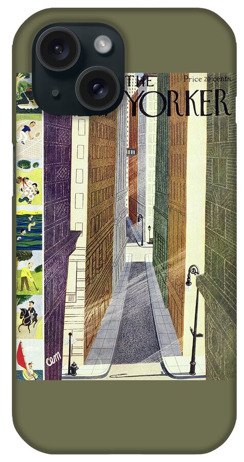 New Yorker July 5th, 1947 iPhone Case