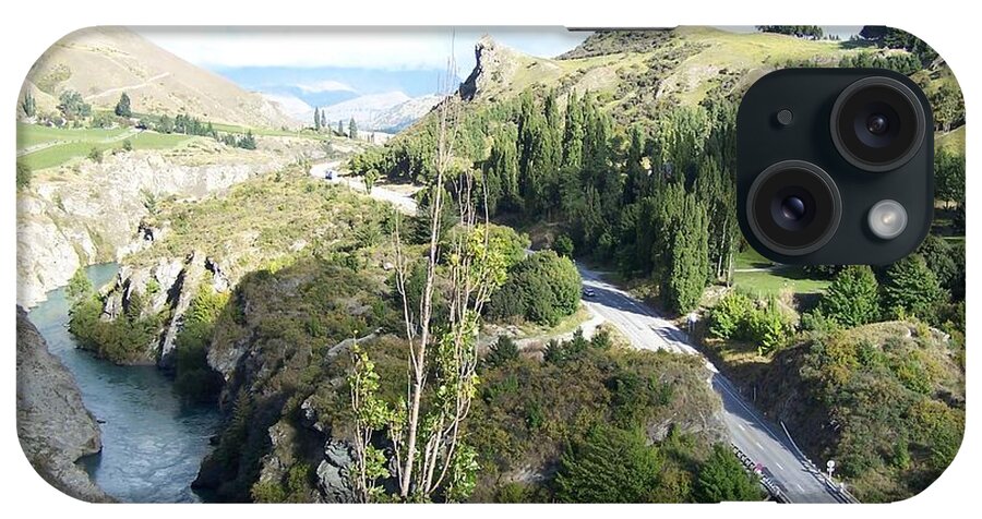 Landscape iPhone Case featuring the photograph New Zealand Scene by Constance DRESCHER