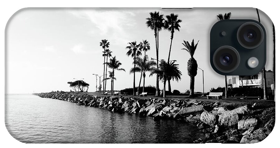 Balboa Peninsula iPhone Case featuring the photograph Newport Beach Jetty by Paul Velgos