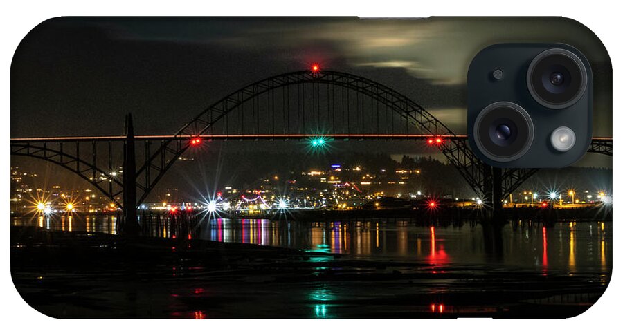 Newport iPhone Case featuring the photograph Newport Night by Catherine Avilez