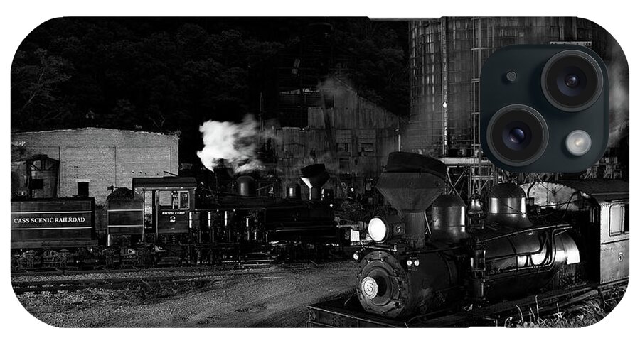Train iPhone Case featuring the photograph Nightstop by Deborah Penland