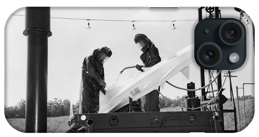 1960s iPhone Case featuring the photograph Nike Missile, Us Army by H. Armstrong Roberts/ClassicStock