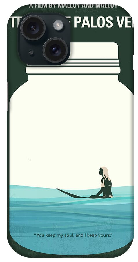 The Tribes Of Palos Verdes iPhone Case featuring the digital art No957 My The Tribes of Palos Verdes minimal movie poster by Chungkong Art