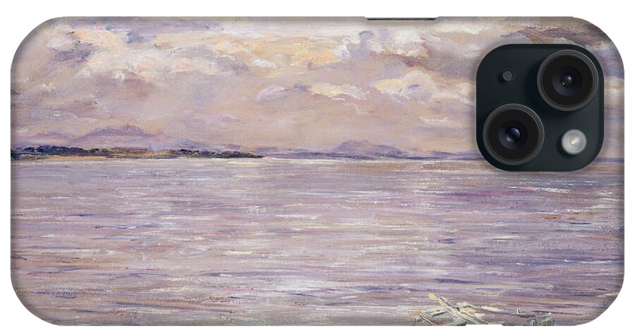 Sea iPhone Case featuring the painting Noontide Jovie's Neuk by William McTaggart