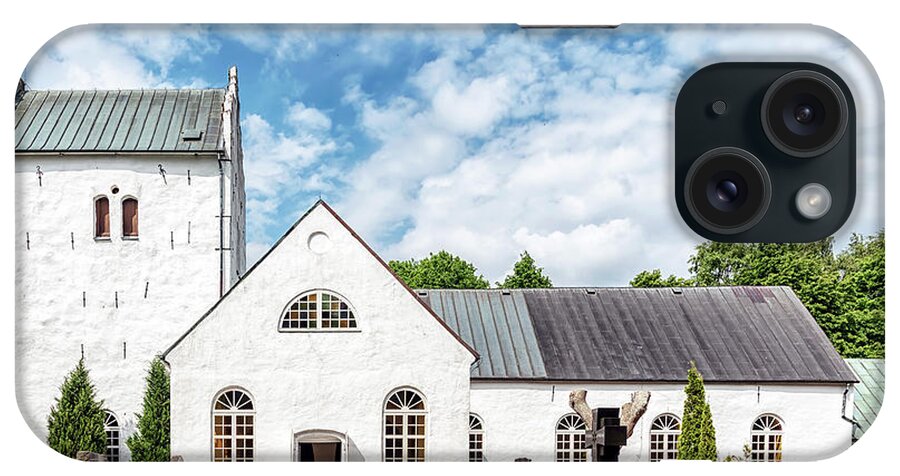 Billesholm iPhone Case featuring the photograph Norra Vrams church by Antony McAulay